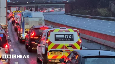 Long delays as M6 closed after woman found dead