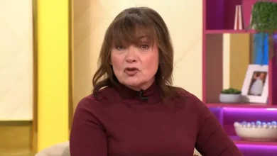 Lorraine Kelly shares 'emotional' admission as husband Steve left ‘picking up the slack’