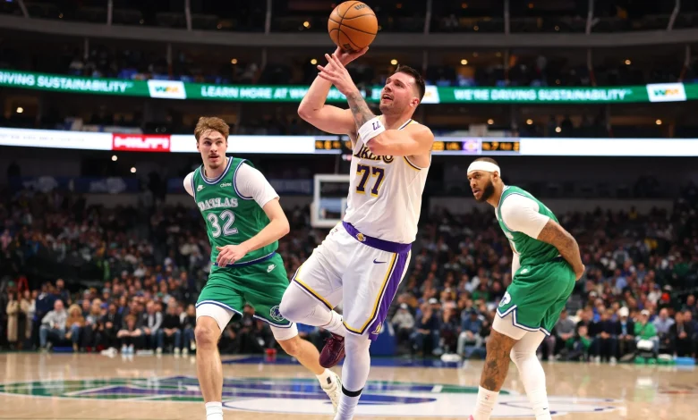 Luka Doncic Makes History as LeBron James, Lakers Hailed By NBA Fans in Win vs. Cooper Flagg, Mavs