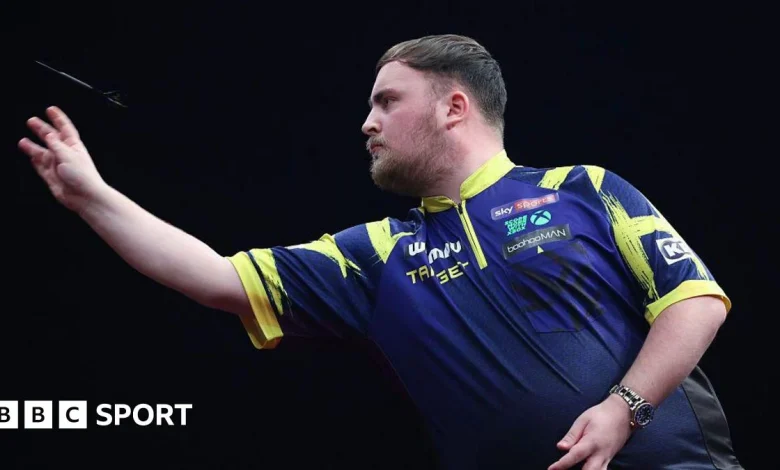 Luke Littler reaches World Masters round two after scare in Milton Keynes