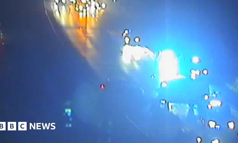 M1 between Bricket Lane and Watford shut after collision