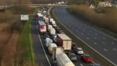 M5 traffic LIVE: Cars at a standstill in both directions due to 'police incident'