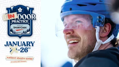 MEDIA ADVISORY: Maple Leafs Outdoor Practice moved to inside!