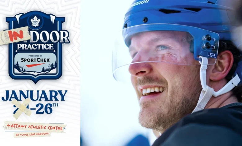 MEDIA ADVISORY: Maple Leafs Outdoor Practice moved to inside!
