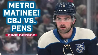 METRO BATTLE! Blue Jackets vs. Penguins 😤| Rink Report
