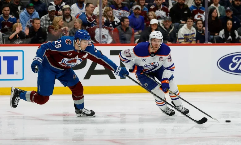 MacKinnon, McDavid Lead NHL Scoring Charge