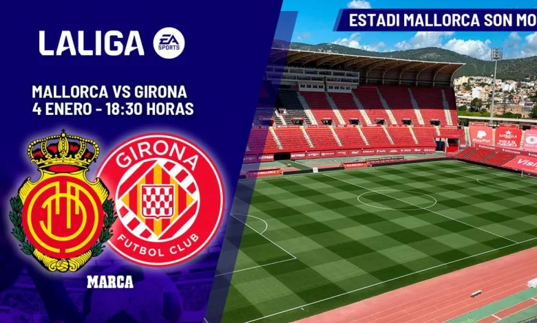 Mallorca - Girona: horario, dónde ver hoy en TV y canal del partido de LaLiga EA Sports