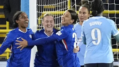 Man City 0-1 Chelsea: Holders book Women's League Cup final spot thanks to Wieke Kaptein winner