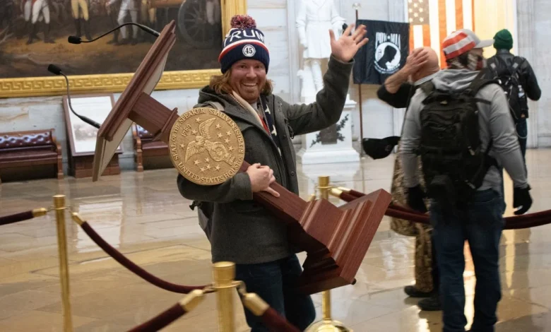 Man convicted for carrying Pelosi's podium during Capitol riot seeks Florida county office