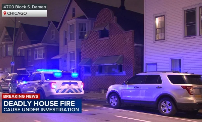 Man dies in Back of the Yards, Chicago fire today in 4700-block of South Damen Avenue: police department