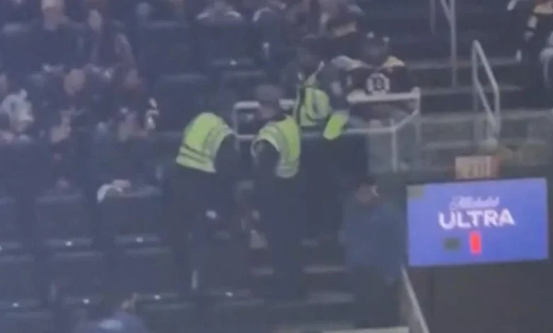 Man hurt following fight, fall at TD Garden during Boston Bruins game