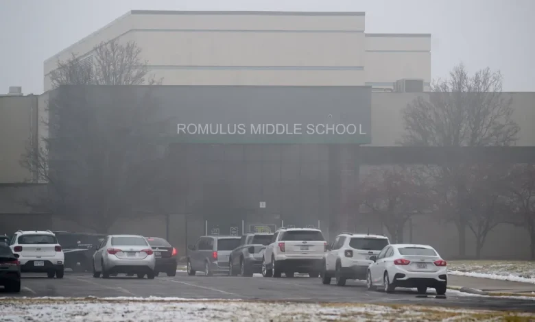 Man tried to get into Romulus school with gun Tuesday, police say