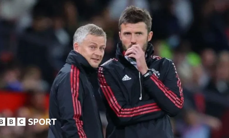 Manchester United: Ole Gunnar Solskjaer 'happy' for Michael Carrick after derby win