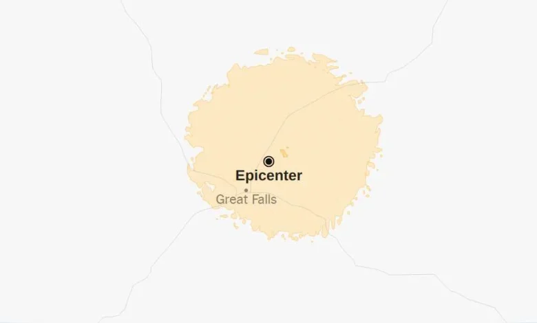 Map: 4.2-Magnitude Earthquake Shakes Montana