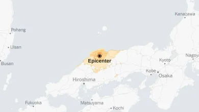 Map: 5.7-Magnitude Earthquake Shakes Japan