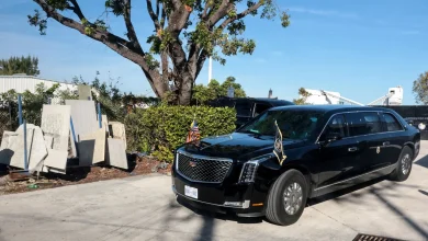 Marble, ice sculptures and optics: Trump’s remote presidency draws scrutiny