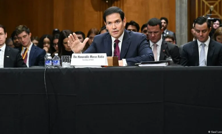 Marco Rubio defends Trump Venezuela policy in heated hearing