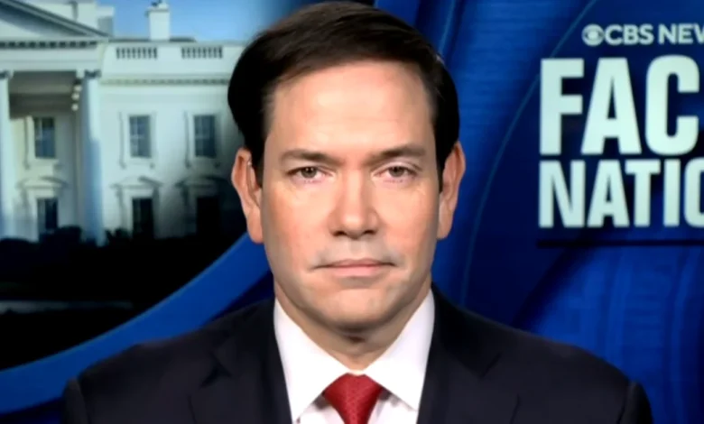 Marco Rubio says "the president always retains optionality" to occupy Venezuela