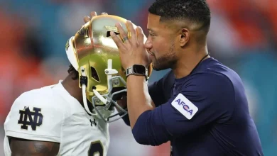 Marcus Freeman addresses NFL interest in first media appearance since Notre Dame’s CFP snub
