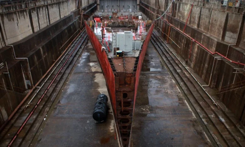 Mare Island Dry Dock in Vallejo to close permanently, all employees to be laid off