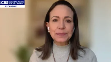 María Corina Machado says Maduro capture will go down in history as the day "justice defeated tyranny"