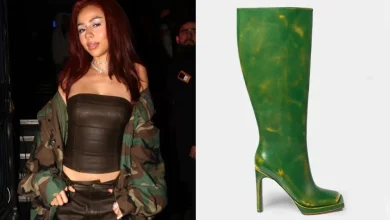 Mariah the Scientist Makes Green Boots Look Cool at Mars The Label 10th Anniversary Party in Manchester