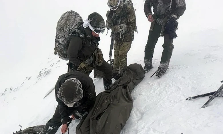 Marines on training exercise rescue stranded climber in freezing conditions on Ben Nevis