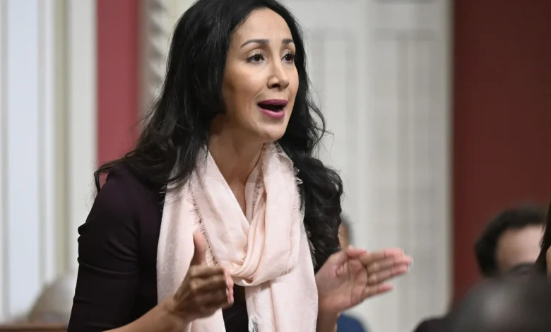Marwah Rizqy de retour au parlement la semaine prochaine, mais pas forcément avec le PLQ