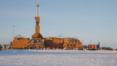Massive Drilling Rig Topples on Alaska's North Slope