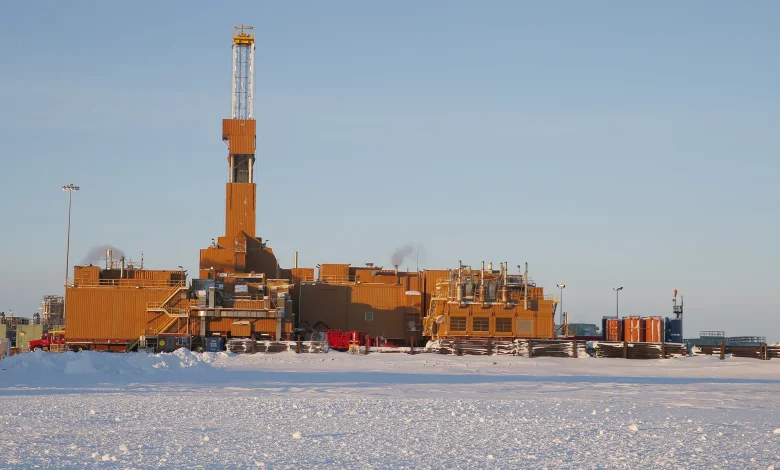 Massive Drilling Rig Topples on Alaska's North Slope