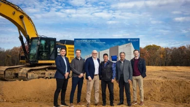 Massive industrial development is transforming 36 acres in Hamilton Township