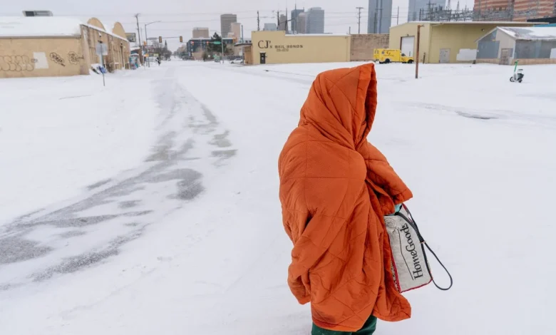Massive winter storm sweeps across the U.S. : The Picture Show : NPR