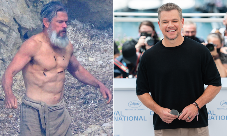 Matt Damon says he dropped to ‘high school’ weight for epic transformation in ‘The Odyssey’
