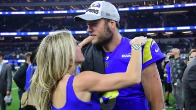 Matthew Stafford's Wife Kelly Posts Private Jet Flex With Rams WAGs for Seahawks NFCC