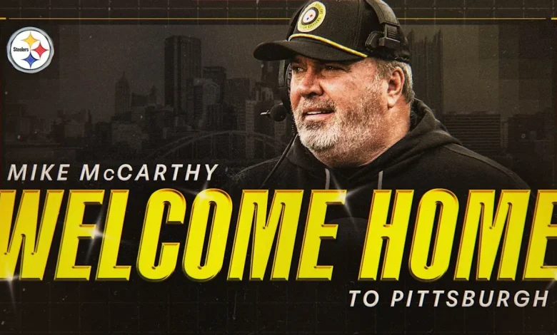 McCarthy named 17th head coach in Steelers history