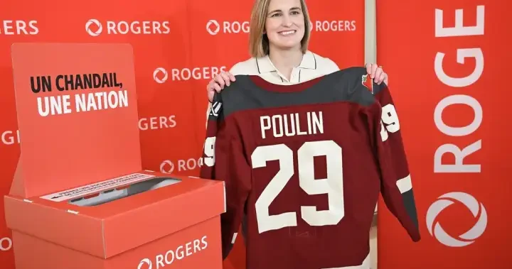 McDavid, Poulin participate in jersey campaign