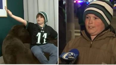 Meet Sam Salvo: Viral video turns 11-year-old Eagles fan into online sensation