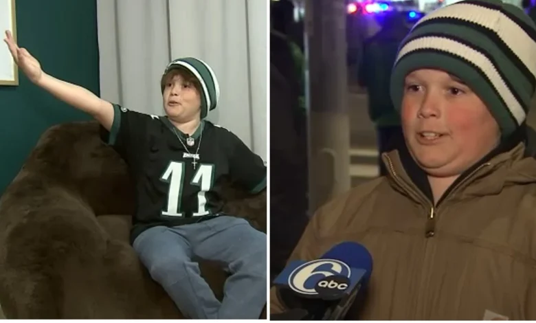 Meet Sam Salvo: Viral video turns 11-year-old Eagles fan into online sensation