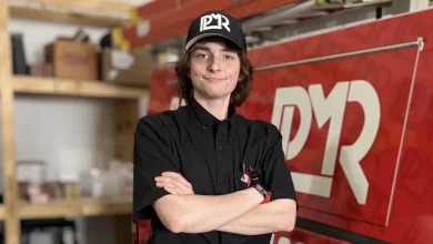 Meet a 23-year-old electrician who skipped college to become his own boss and make 6 figures