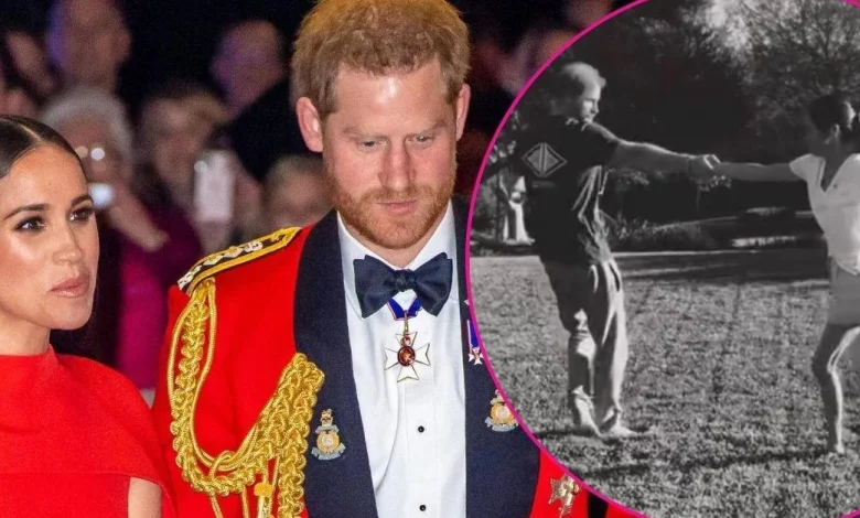 Meghan Markle Posts 'Cringe' Video With Prince Harry For 2016 IG Trend