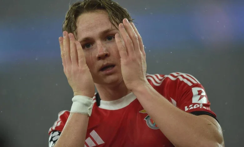 Mercado Benfica: há mudanças quanto ao futuro de Schjelderup