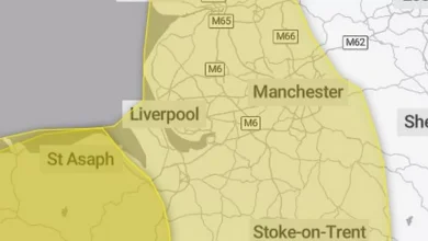 Met Office issues snow weather warning for all of Merseyside