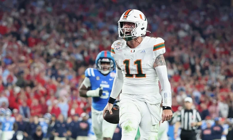 Miami's Carson Beck turns heads with stunning admission about attending classes as college athlete