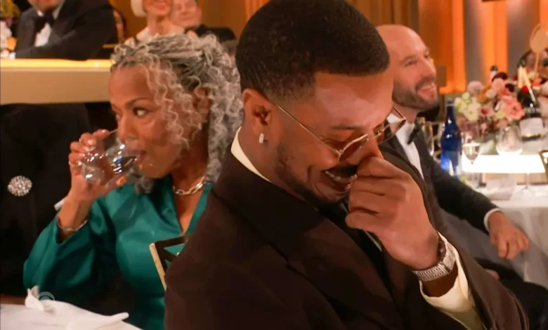 Michael B. Jordan's mom can't handle Golden Globes host's risqué joke about son