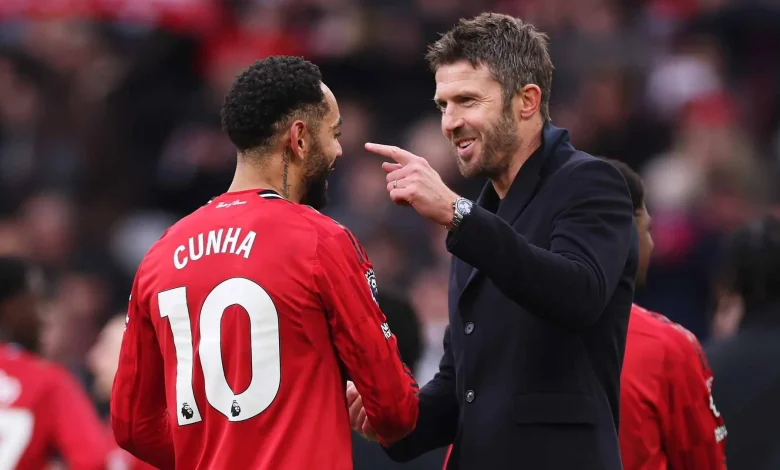 Michael Carrick explains why Matheus Cunha's reaction was "big"