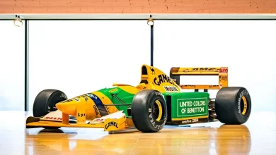 Michael Schumacher's first F1 race-winning Benetton B192 hits auction for €8.5m