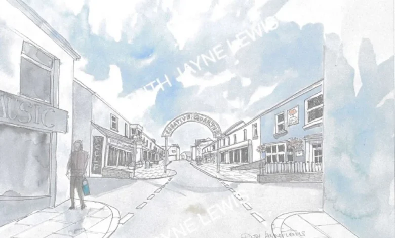 Michael Sheen endorses plans for creative quarter in Welsh town