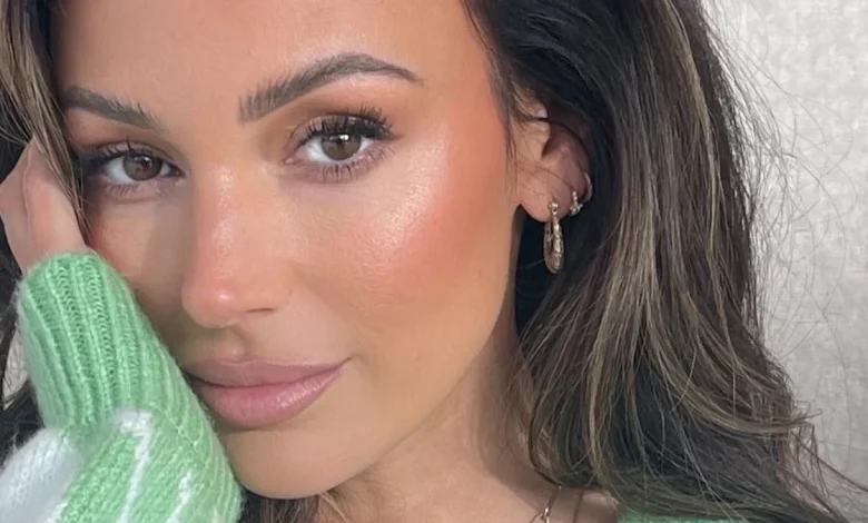 Michelle Keegan coos over toddler Palma in precious holiday photo