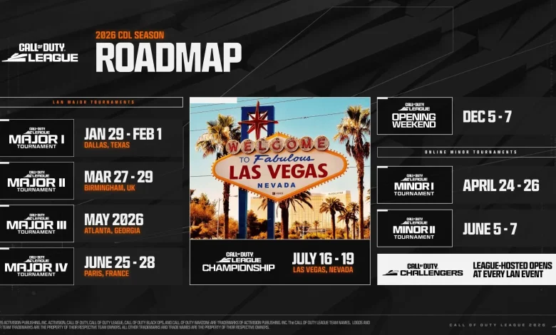 Michelob Ultra Arena to Host 2026 CDL Championship Weekend