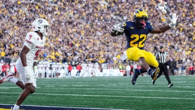 Michigan football star RB Justice Haynes to enter transfer portal